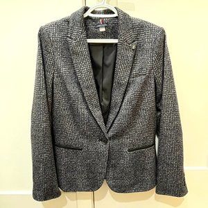 Women's Tommy Hilfiger Gray Blazer Size 10